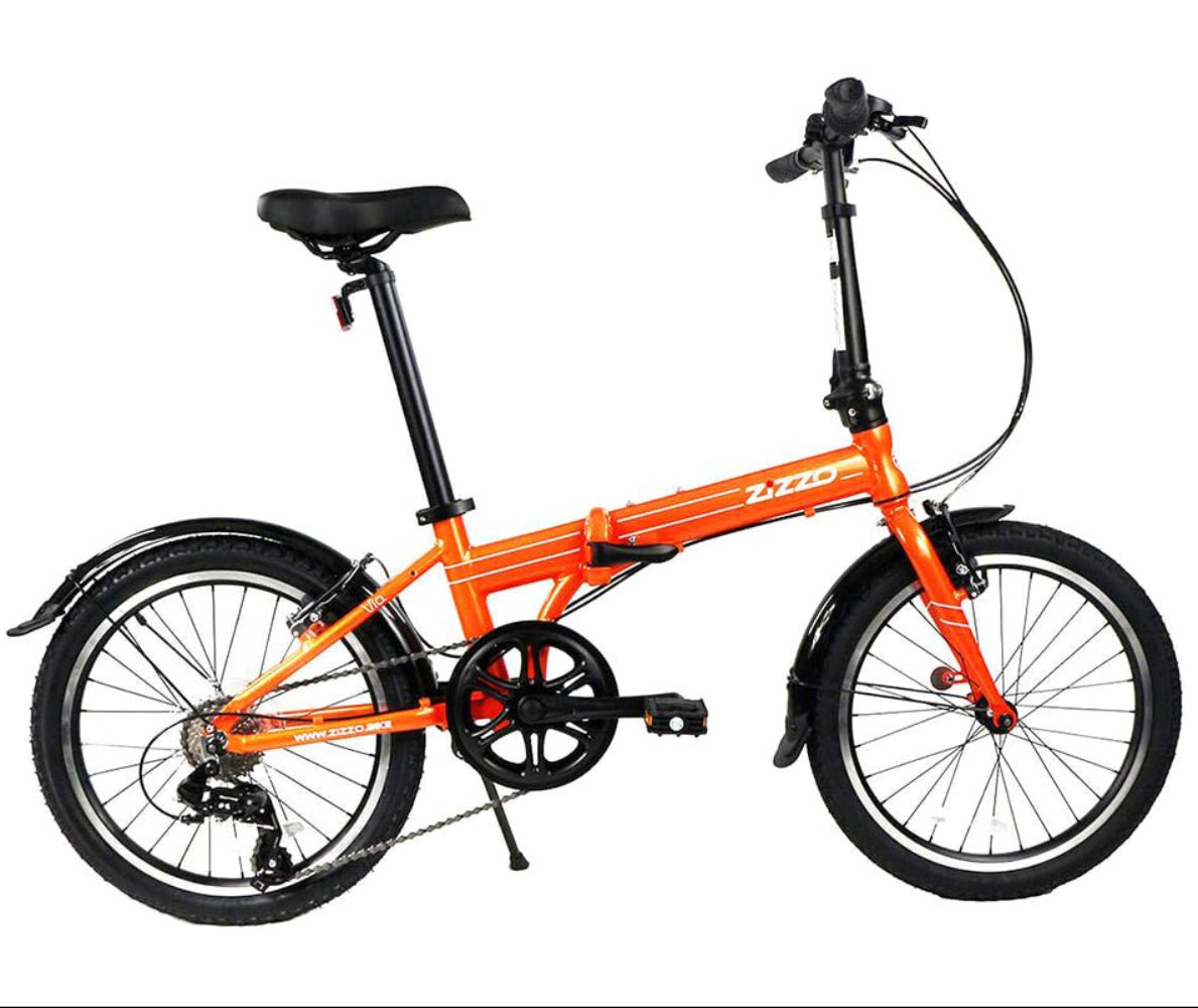 Bicycle 5種セット ZiZZO Via Folding Bike | Lightweight All-Around 7-Speed Bike