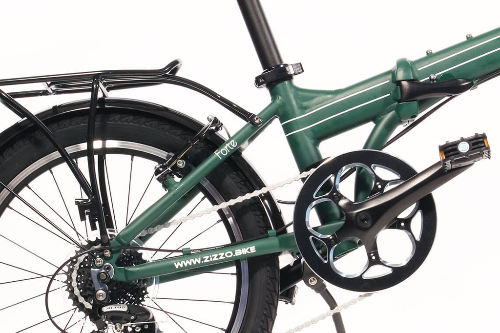 ZiZZO Forte Folding Bicycle Coral